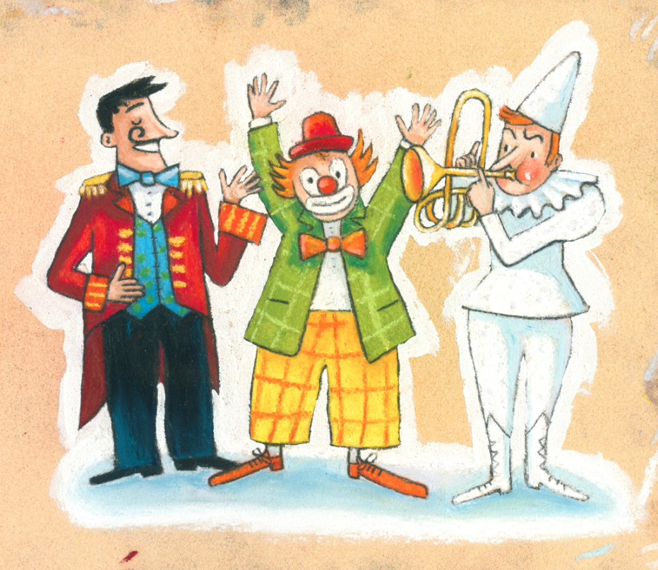 "Monsieur Loyal et les clowns"