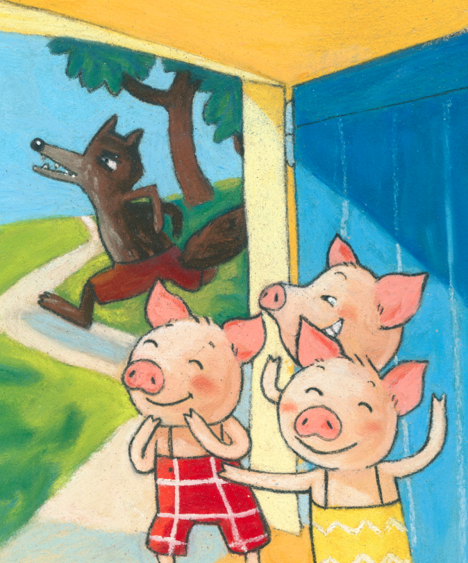 "Les trois petits cochons" n°1