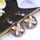 Thumbnail: Women's Handmade Earrings 2025 Hawaiian Plumeria Flowers