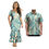 Thumbnail: New Hot Sale Couple Clothes 2 Pcs Custom Samoa Tonga Polynesian Tribal 