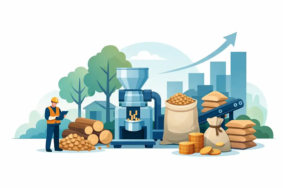 Small Scale Pellet Production That Pays