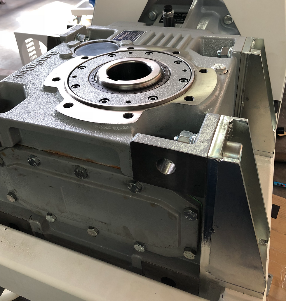 miniPelleter - Nawrocki - NPT - industrial gear drive for small flat die pellet mill