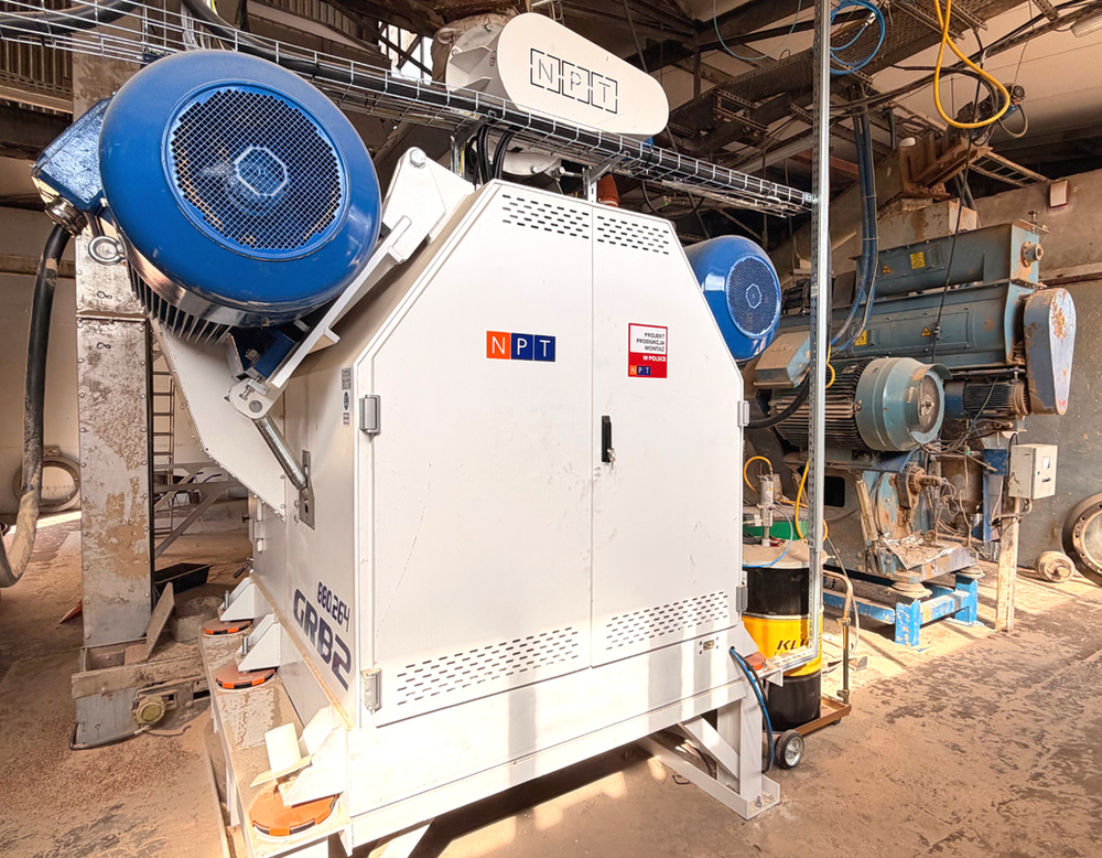 Nawrocki GRB2 880 Granulator - White Certificate and Only 66KWh per Ton