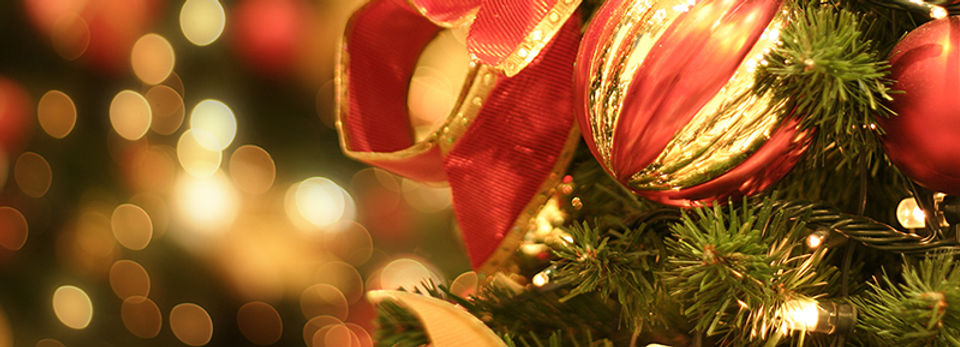 Red Christmas Baubles