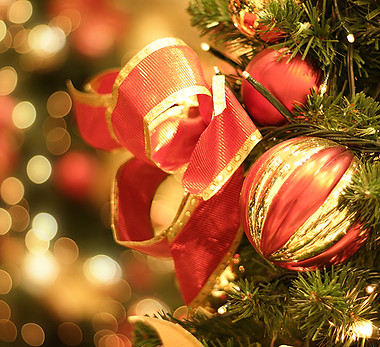Boules de Noël Rouges