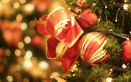 Rode kerstballen