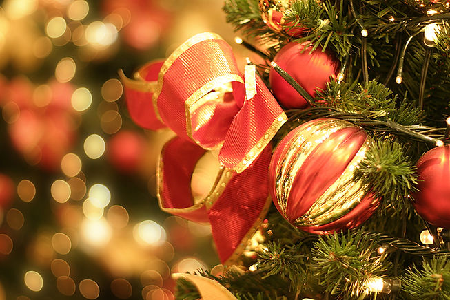 Red Christmas Baubles