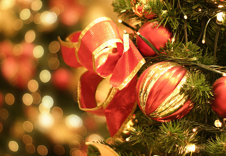 Red Christmas Baubles