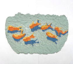 Fish with Blue Shadows (side B)