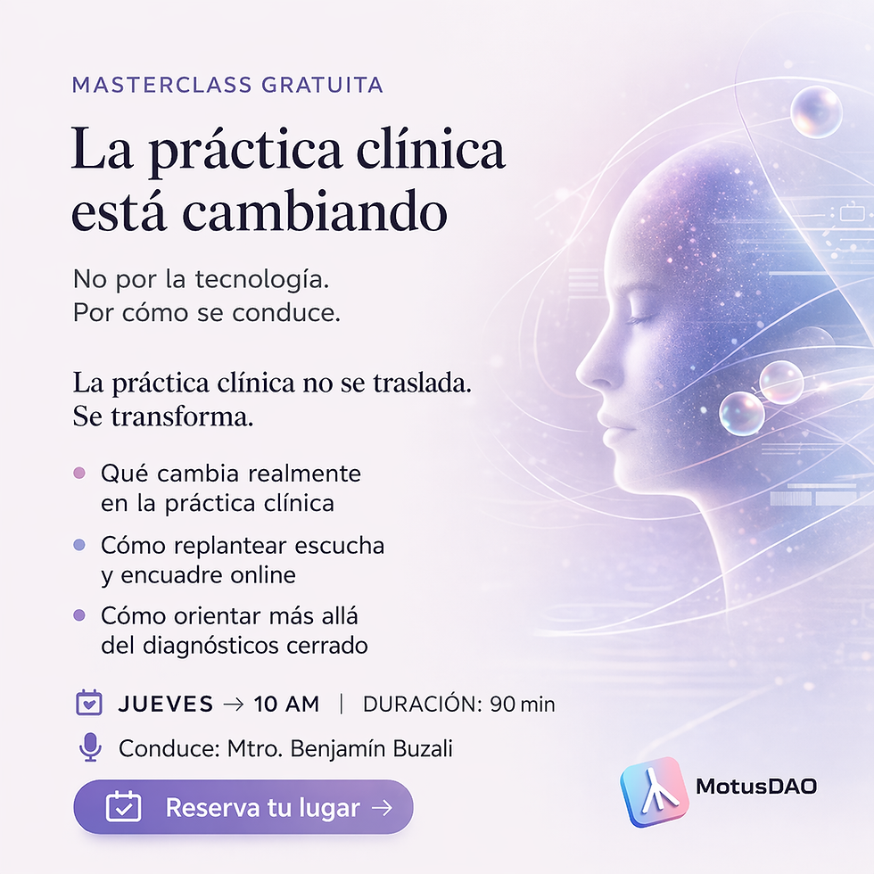Encuentro Clínico Grupal