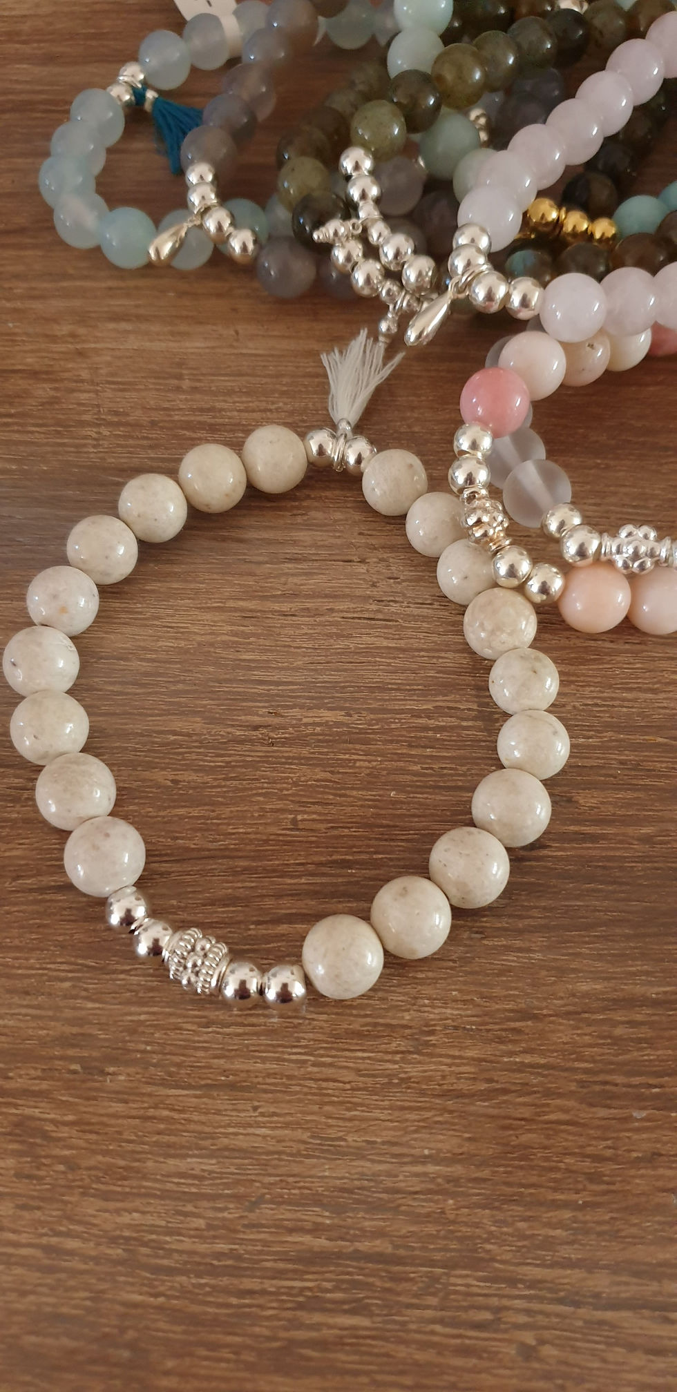 Miniaturbild: Edelstein Armband  mit  Silber925 und Quaste