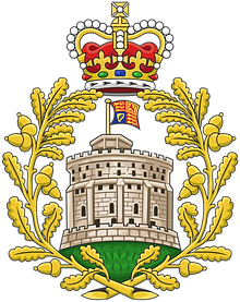The heraldic badge of "The House of Windsor"