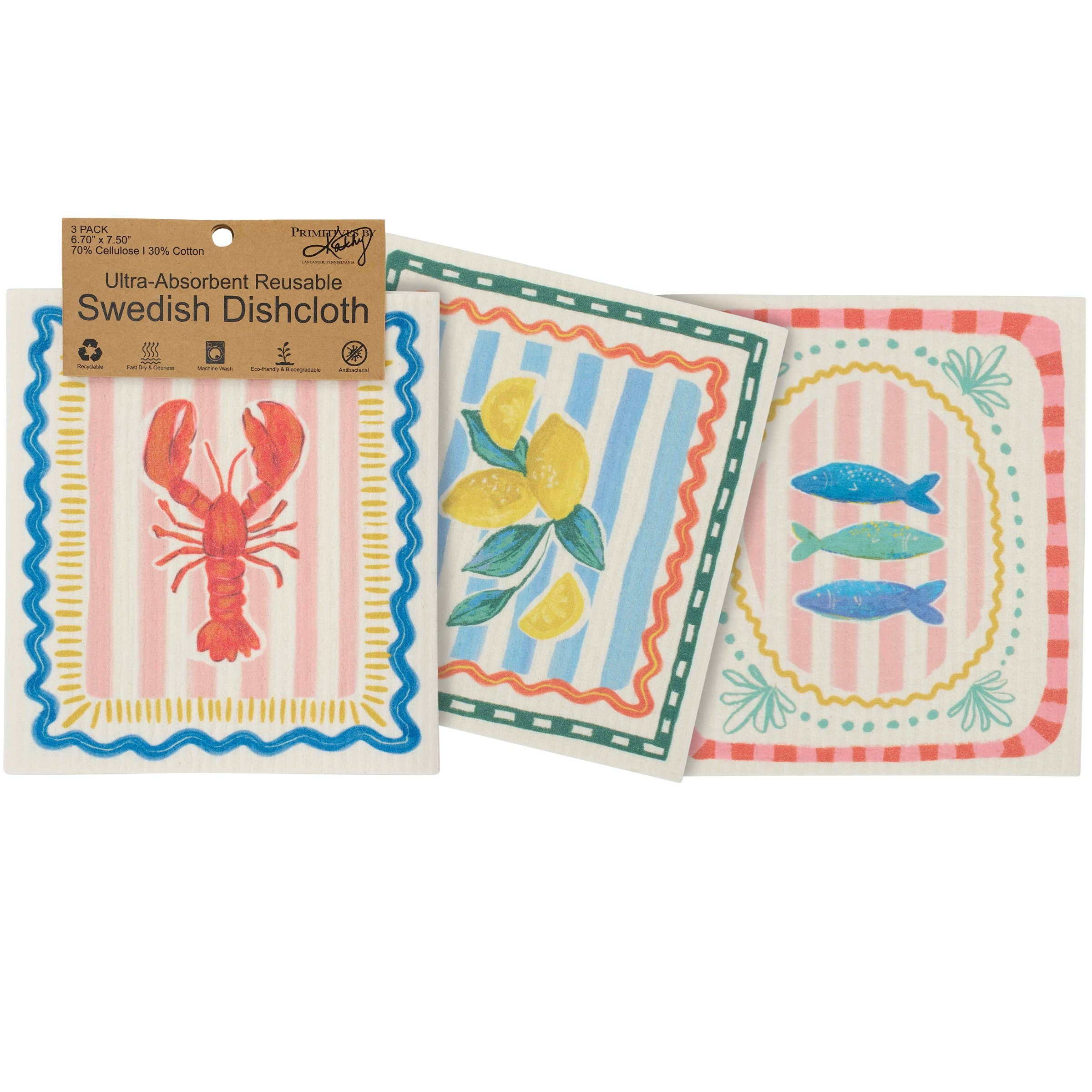 Italian Coastal Swedish Cloth Set