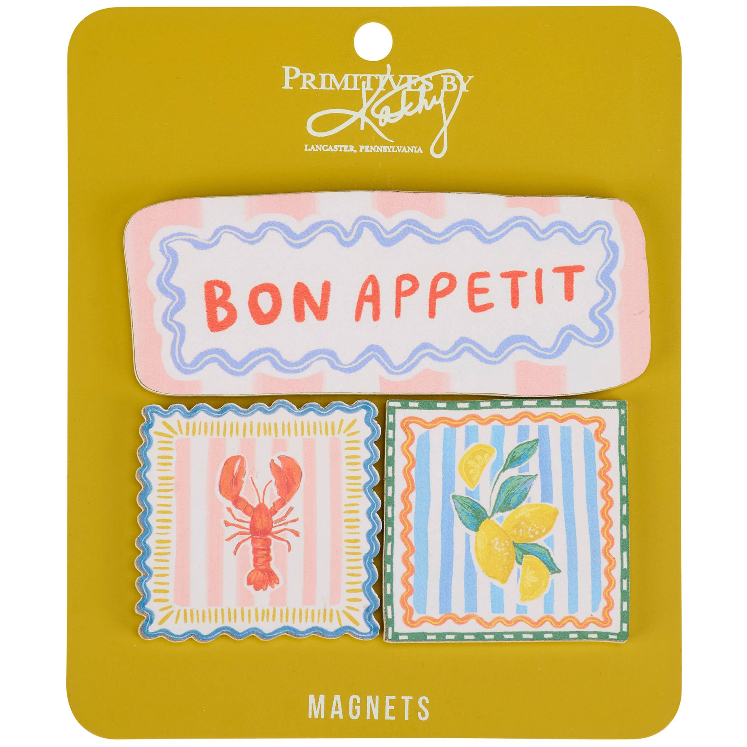Bon Appetit Magnet Set