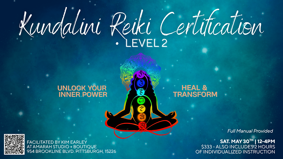 Kundalini Reiki Certification - Level 2