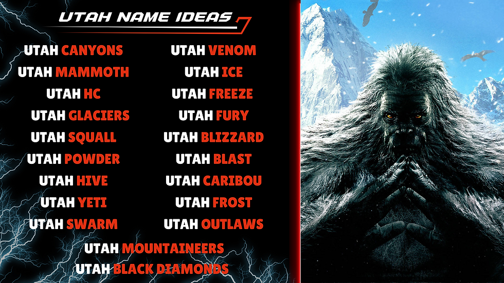 Utah NHL expansion ready for rebrand