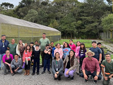 Alunos da rede municipal realizam visita ao Horto Municipal