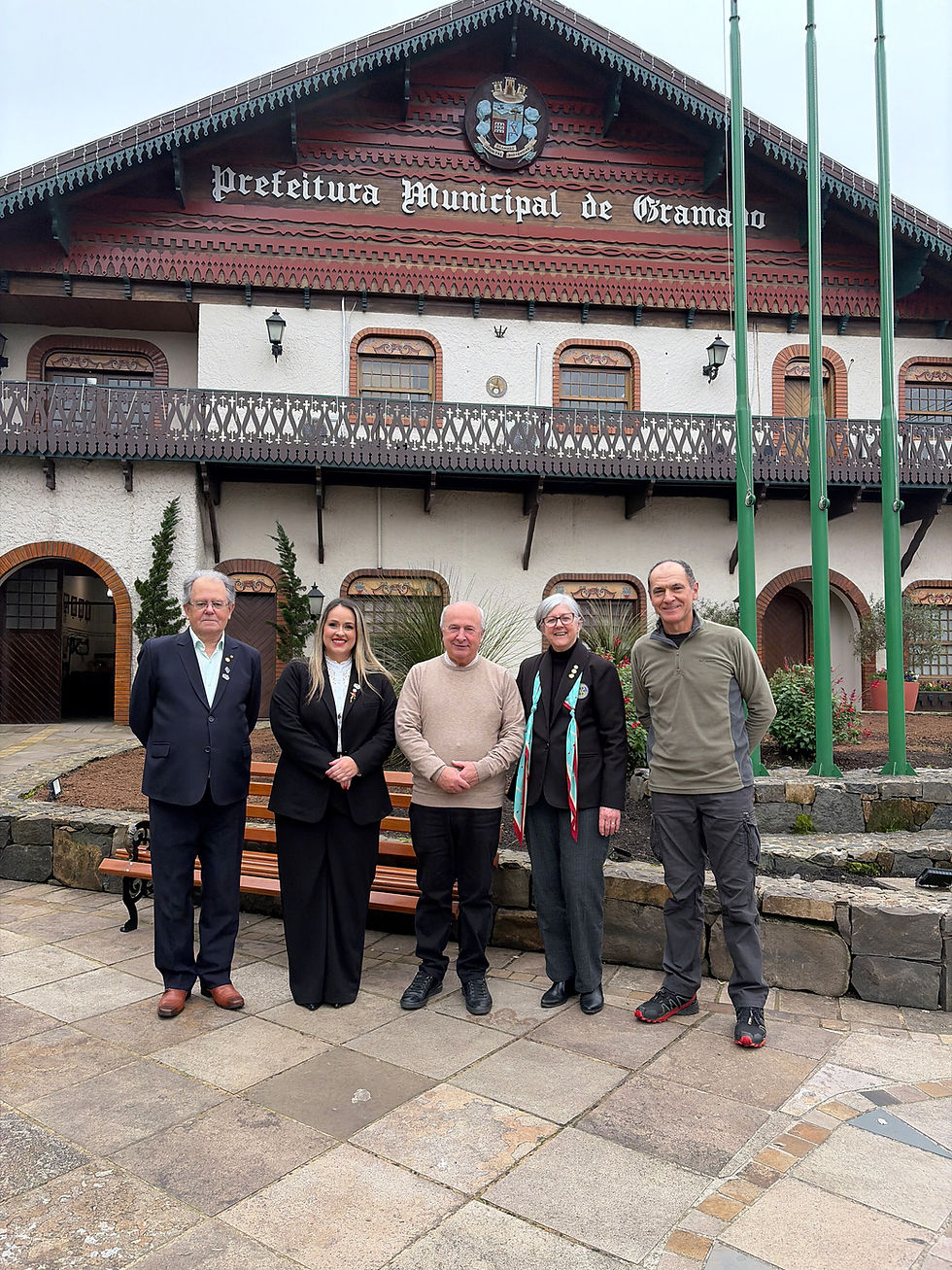 Vice-prefeito Luia Barbacovi recebe governadoria do Rotary Internacional para reforçar parcerias comunitárias