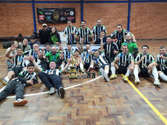 Galera da Estevão conquista o título do Campeonato de Futsal Master de Canela