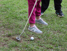 Cadie promove inclusão e lazer para estudantes de Canela com prática de Golf-7 adaptado