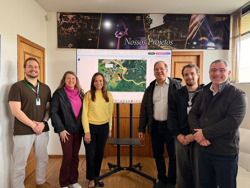 Gramadotur apresenta estudos técnicos da nova Arena Nativitaten à Secretaria de Meio Ambiente
