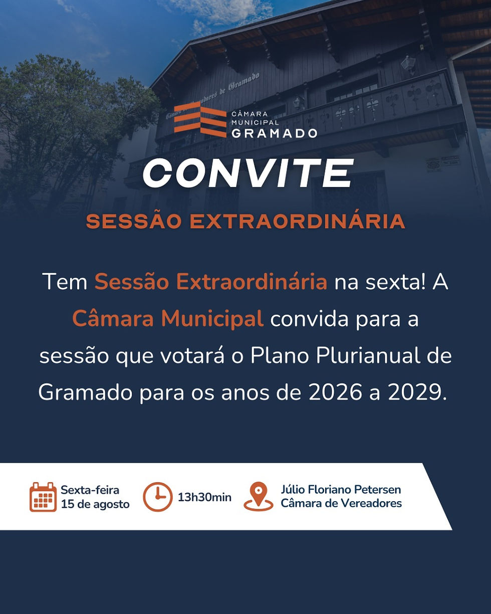 Câmara vota nesta sexta-feira o Plano Plurianual 2026–2029