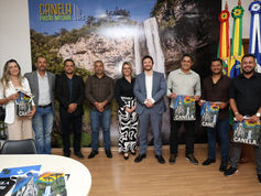 Prefeitos de MG visitam Canela para conhecer modelo de gestão e desenvolvimento do turismo