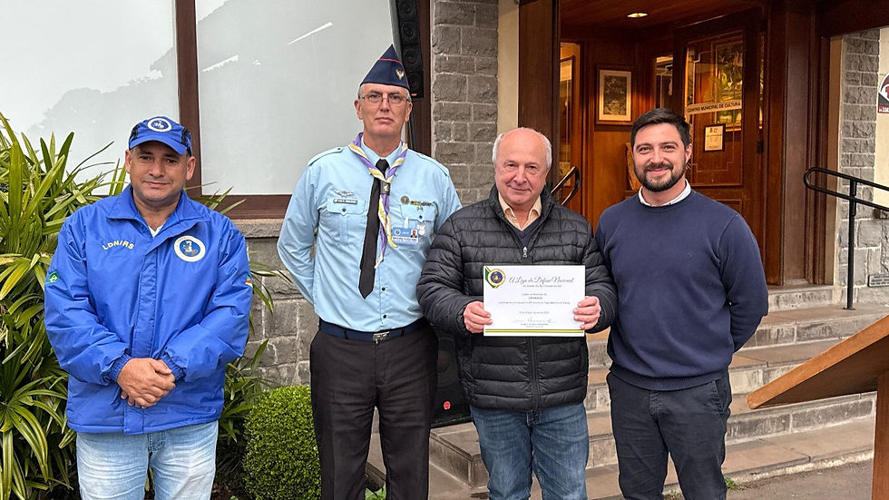 Chama cívica marca início das celebrações da Independência em Gramado