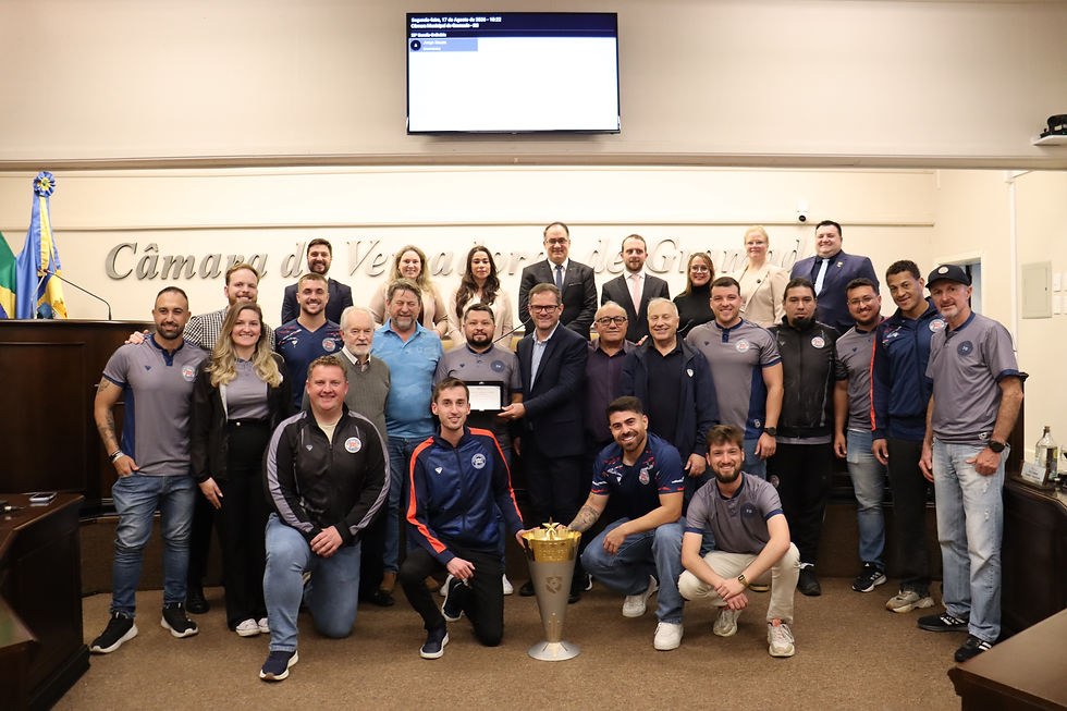 Câmara homenageia Centro Esportivo Gramadense pela conquista da Copa FGF