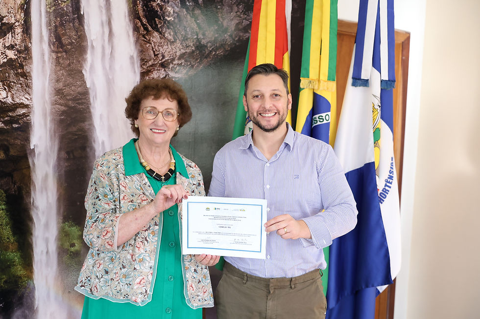 Canela é contemplada com o Selo do Fundo Nacional de Assistência Social 2025