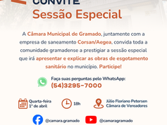 Corsan/Aegea apresentará cronograma de obras em sessão especial na Câmara