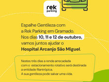 Feriadão de Estacionamento Solidário em prol do Hospital São Miguel