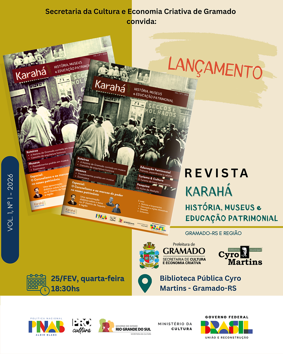 Biblioteca Cyro Martins sedia Lançamento de Revista focada na História da Região das Hortênsias