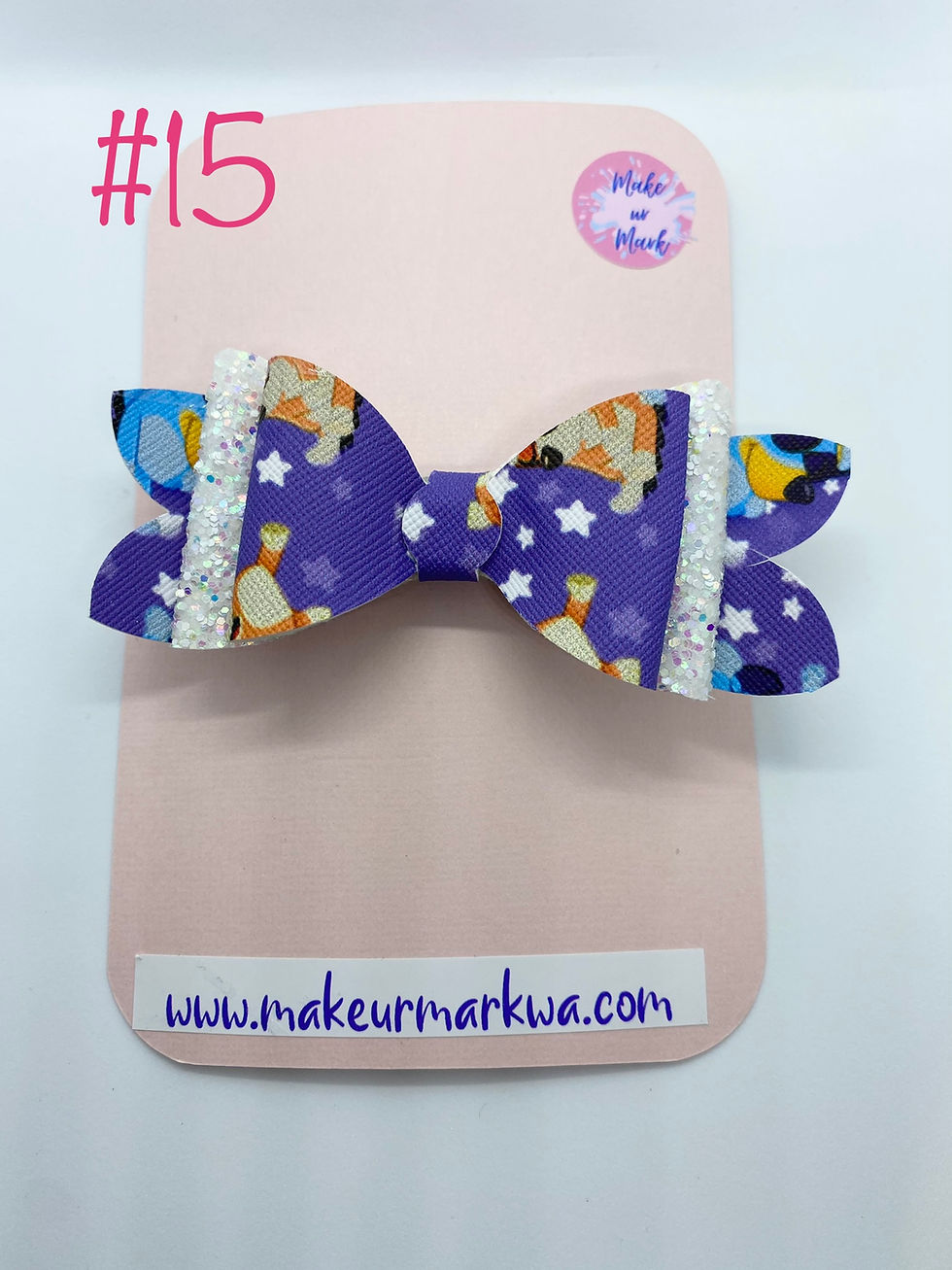 Thumbnail: Bluey Medium Bows