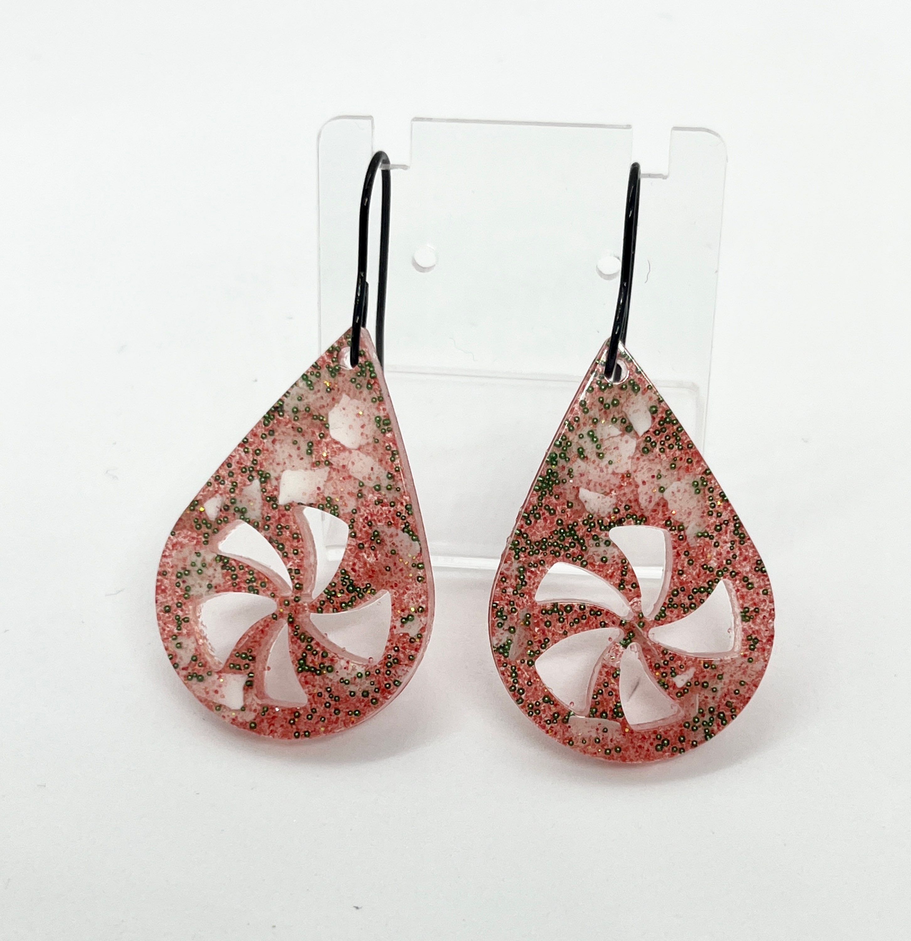 Candy Cane Earrings Style 2