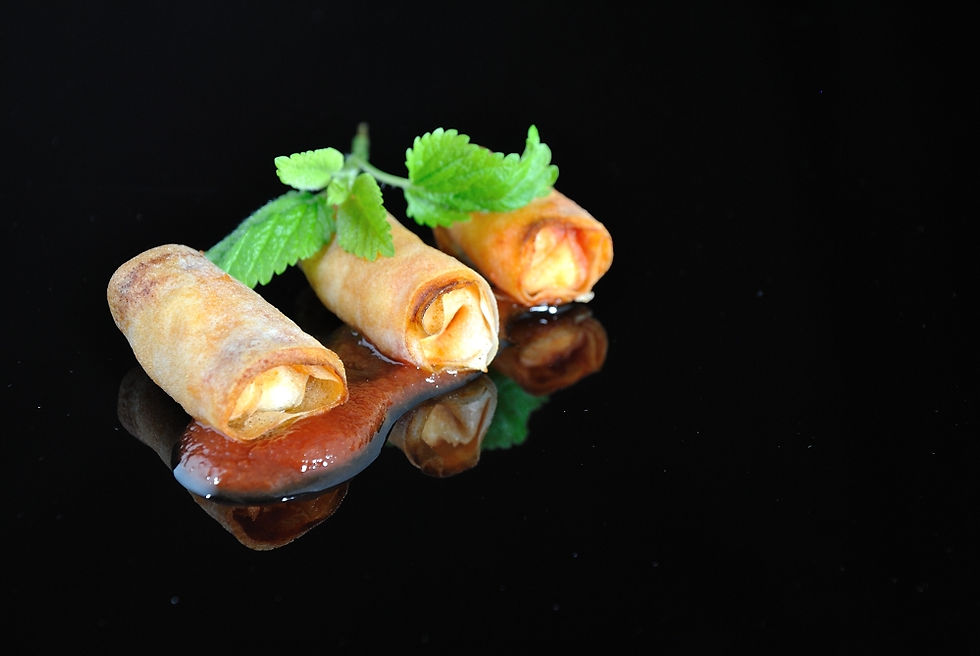 ROLLITO QUESO CABRA CONFITURA TOMATE