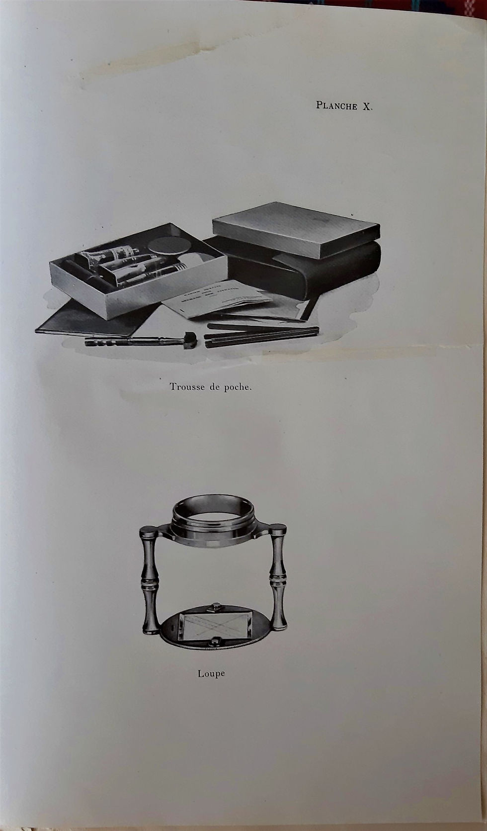Miniature : Eléments de police scientifique, empreintes, C. Sannié et D. Guérin, 1940