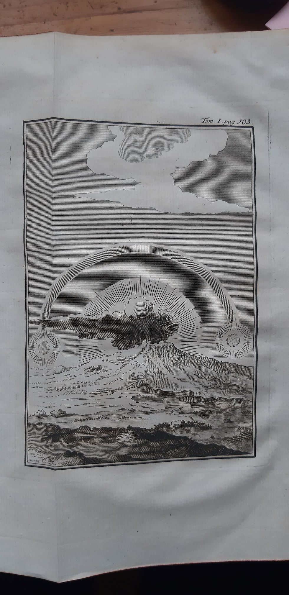 Miniature : Histoire de l’Académie Royale des sciences, Tome I, 1733