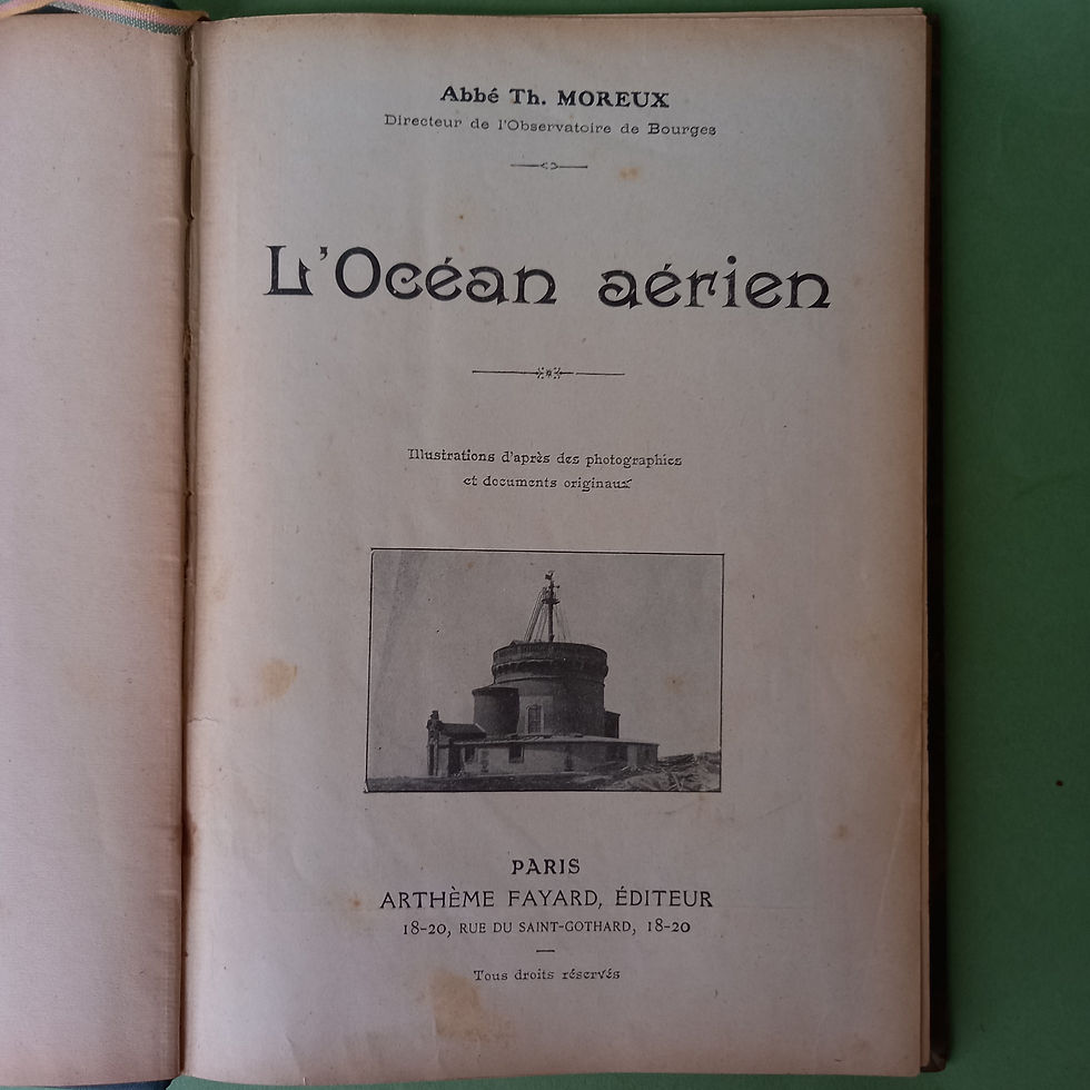 Miniature : L’Océan aérien, Abbé Moreux, non daté