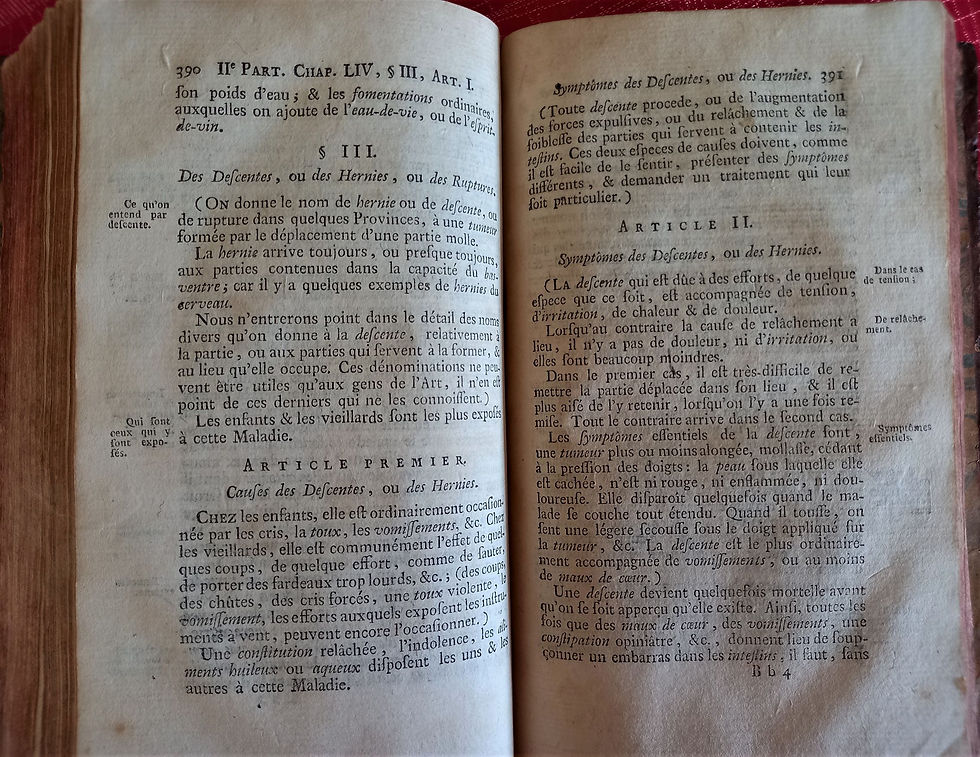 Miniature : Médecine domestique, G. Buchan, 1788