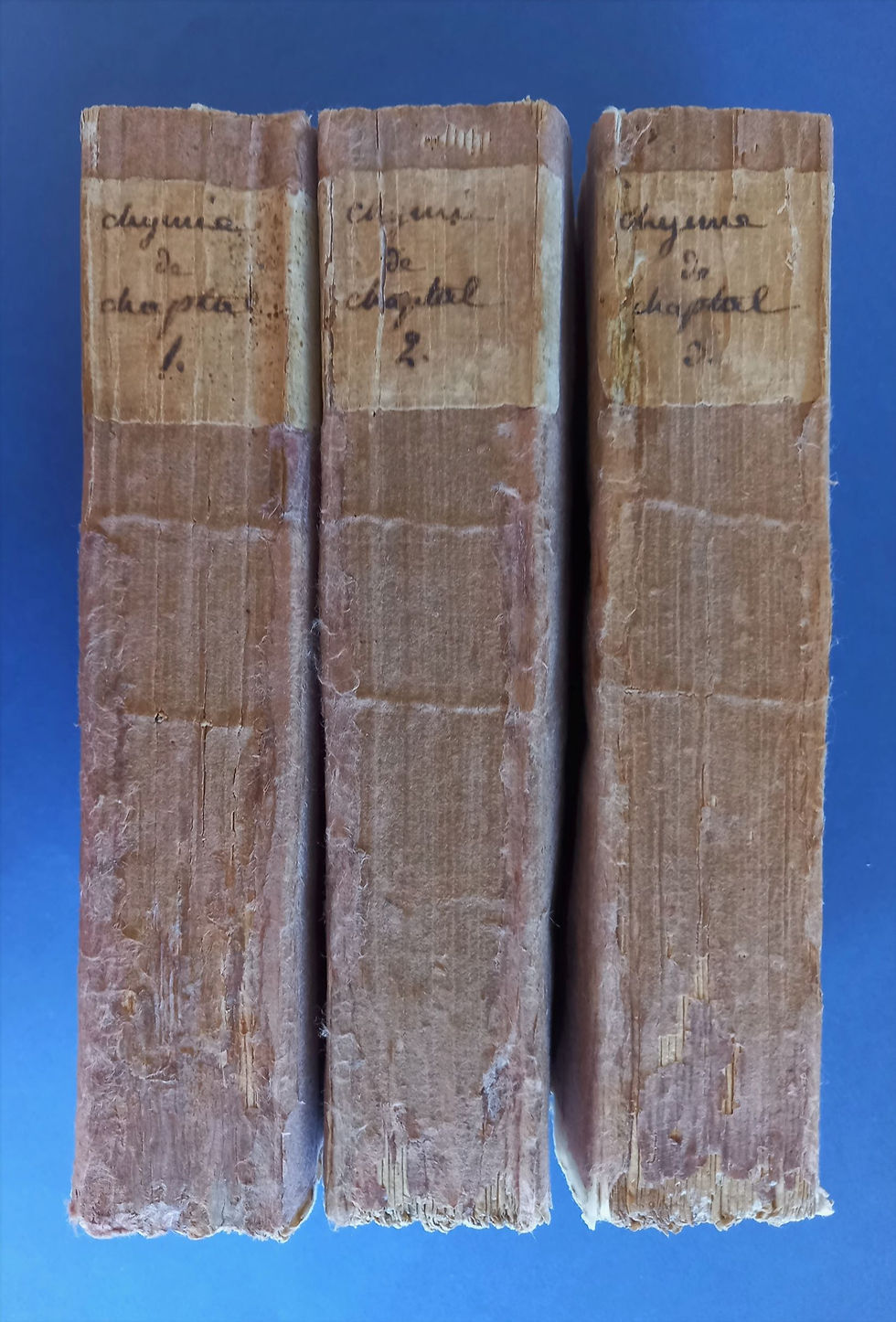 Miniature : Elémens de chymie, J. A. Chaptal, 1796