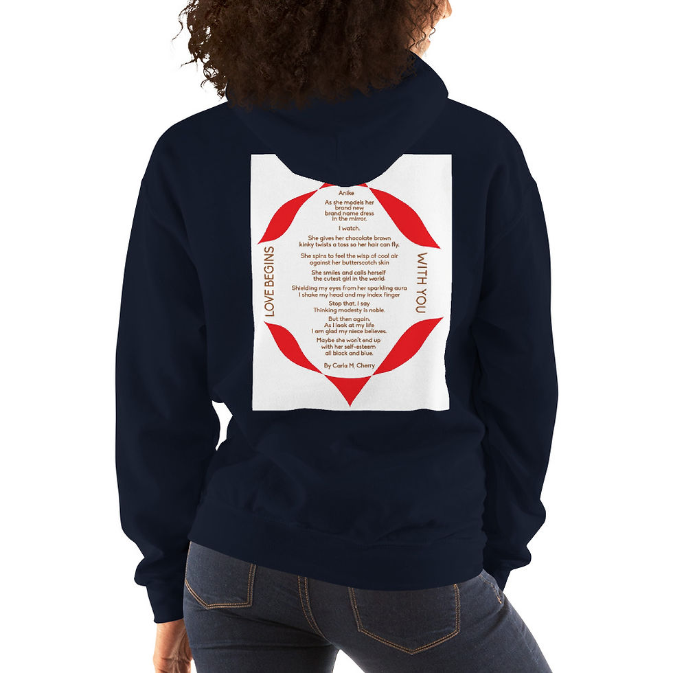 Thumbnail: "Love Begins With You" Unisex Hoodie