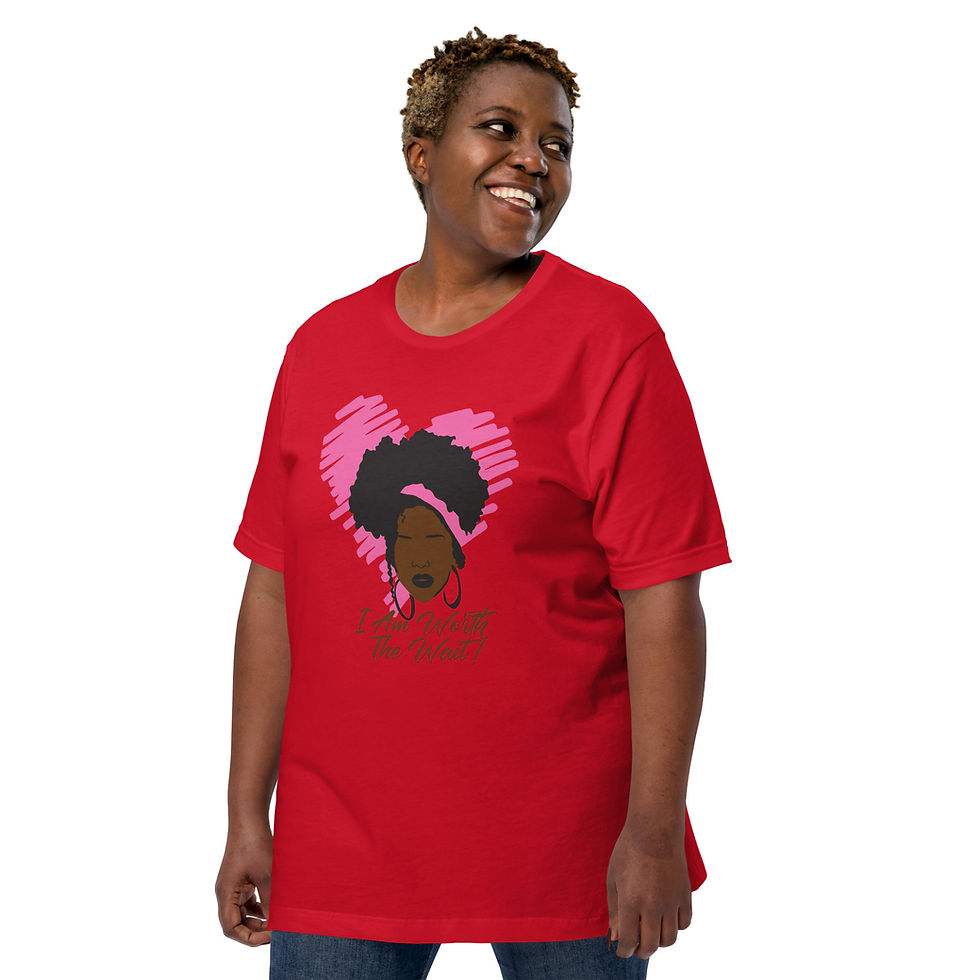 Thumbnail: "I Am Worth the Wait" Unisex t-shirt