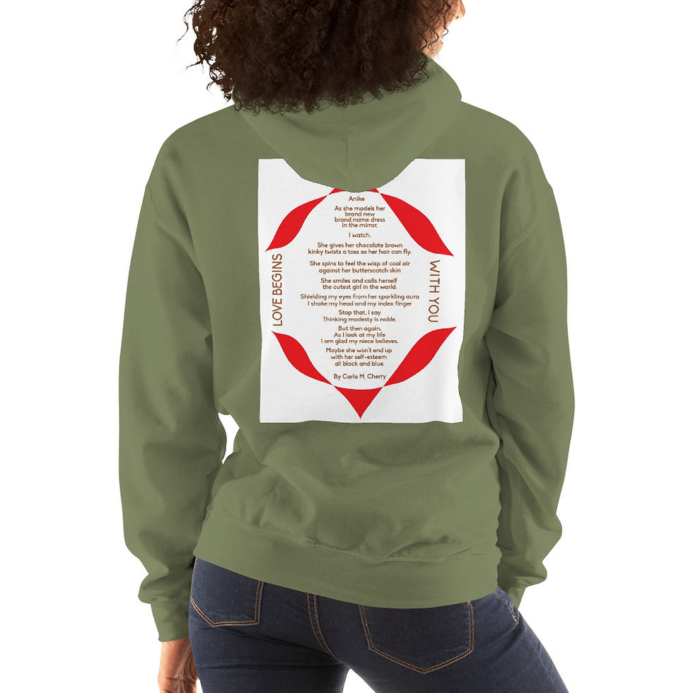 Thumbnail: "Love Begins With You" Unisex Hoodie