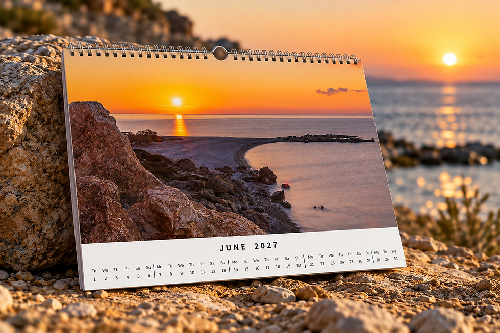 Thumbnail: Crete Calendar 2027 "Wild West" DIN A3