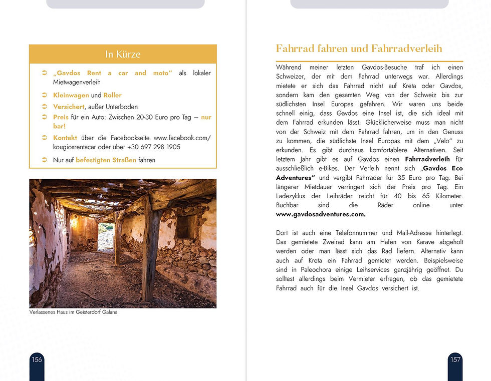 Thumbnail: eBook Gavdos Reiseführer [DE] (PDF)