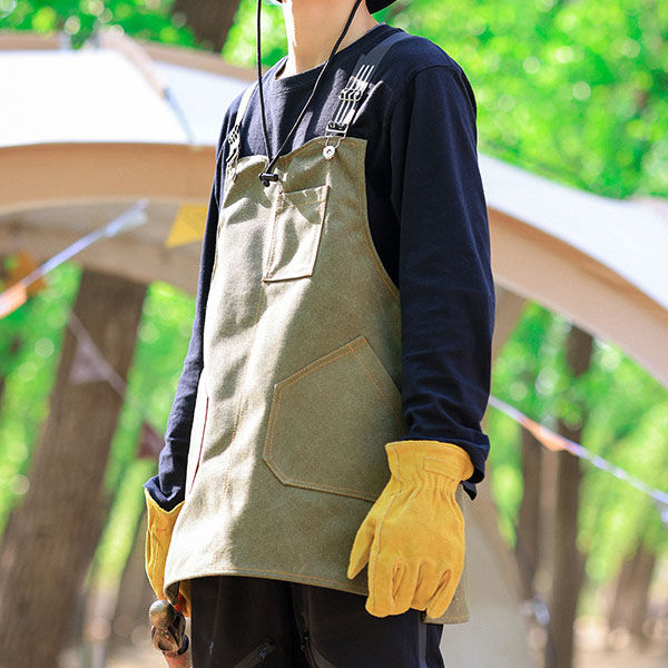 Thumbnail: Mechanic Heavy-Duty Canvas Short Customizable Apron