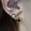Thumbnail: FOUNDATION TOGGLE STUDS - WHITE SAPPHIRE