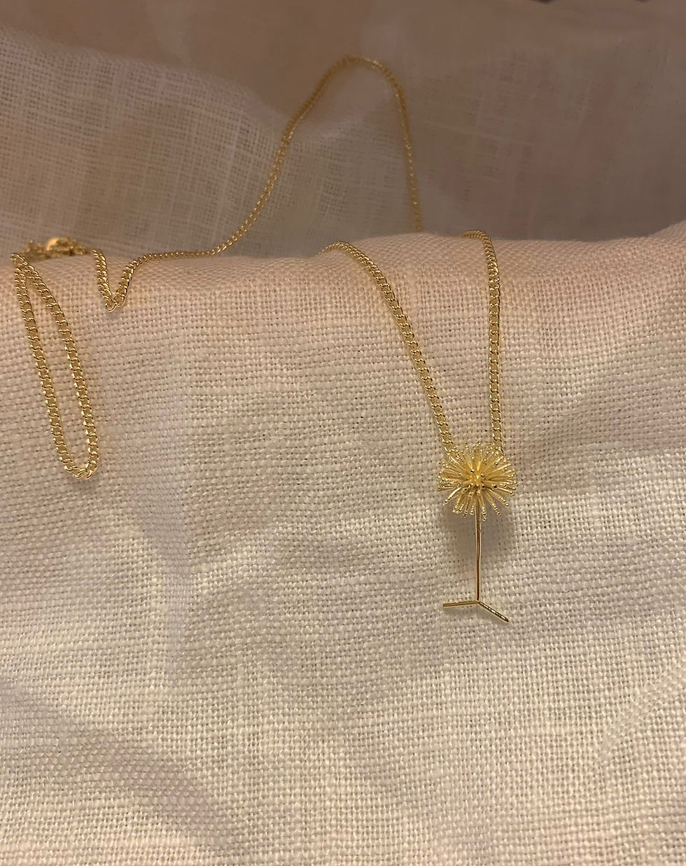 Thumbnail: Colar Fungo em Ouro 18k