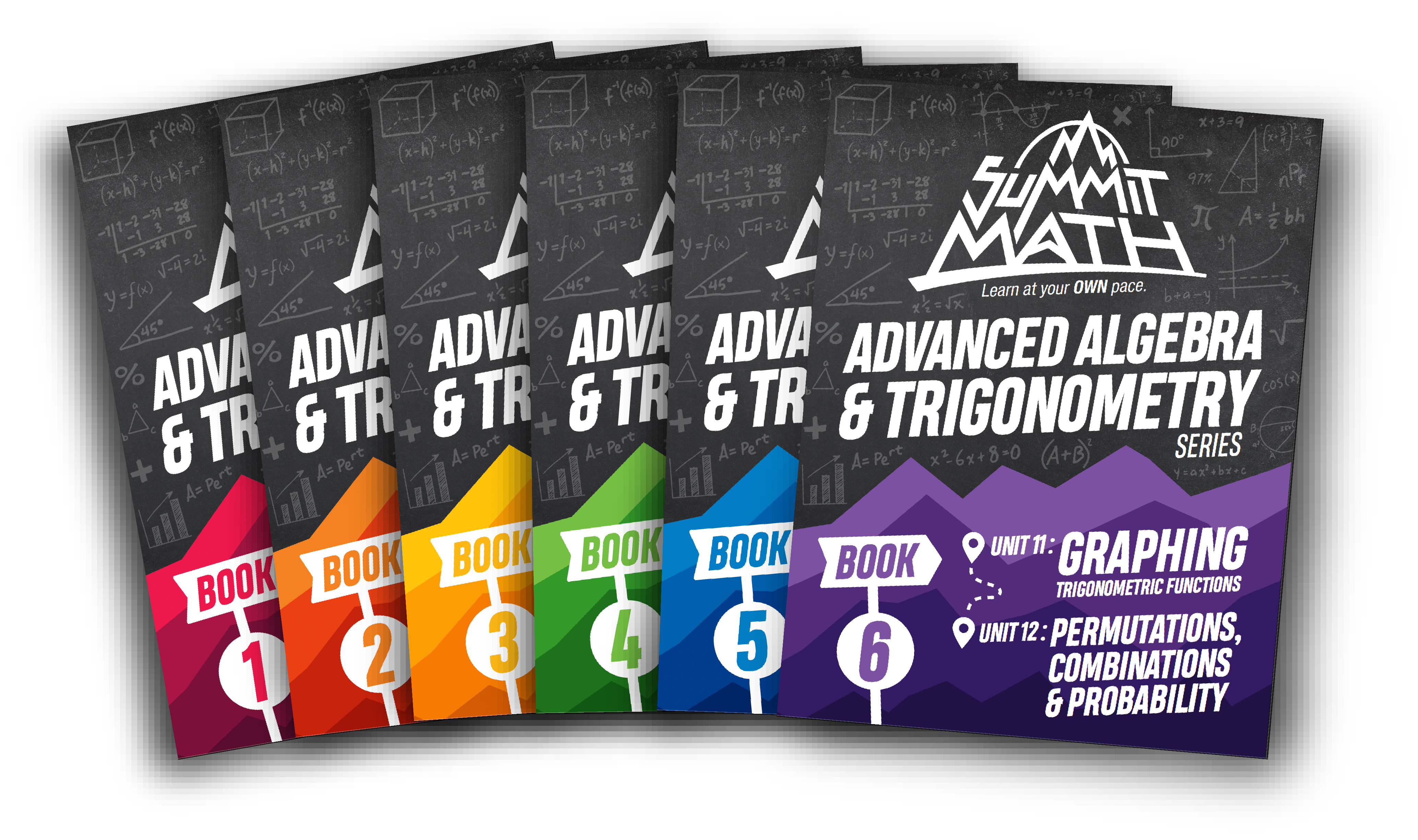 Advanced Algebra & Trigonometry Series 6-book bundle